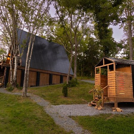 Valhalla Cabins Aframes With Hot Tubs & Sauna Cosby Exterior foto